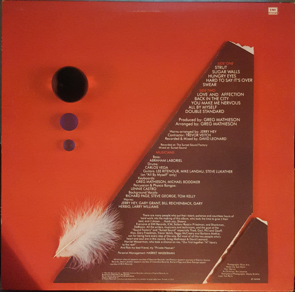 Sheena Easton : A Private Heaven (LP, Album, Club)