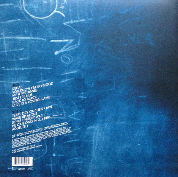 Amy Winehouse : Back To Black (LP, Album, 180)