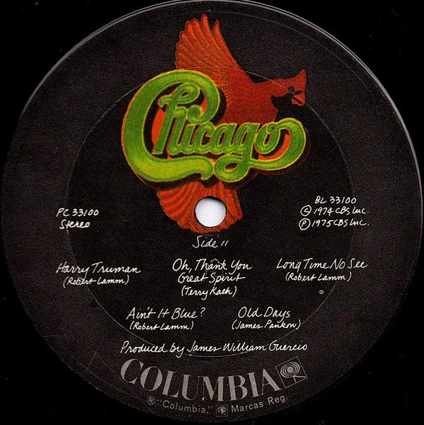 Chicago (2) : Chicago VIII (LP, Album, Ter)