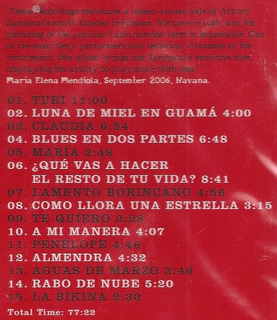 Arturo Sandoval : Arturo Sandoval & The Latin Jazz Orchestra (CD, Album, Comp, RM)