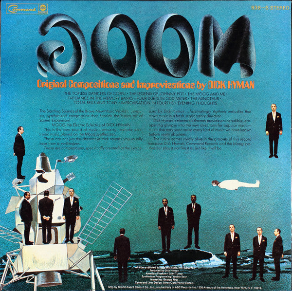 Dick Hyman : Moog - The Electric Eclectics Of Dick Hyman (LP, Album, Gat)