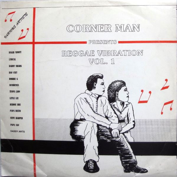 Various : Corner Man Presents Reggae Vibration Vol 1 (LP, Comp)