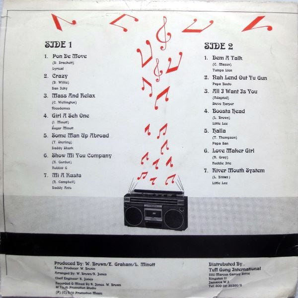 Various : Corner Man Presents Reggae Vibration Vol 1 (LP, Comp)