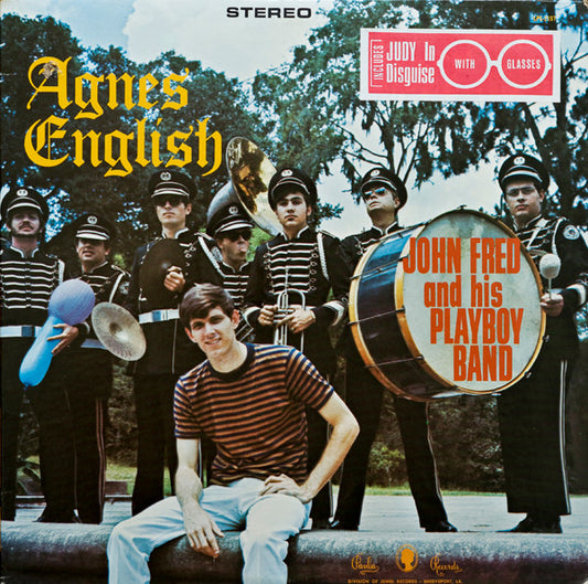 John Fred And His Playboy Band* : Agnes English (LP, Album, Whi)