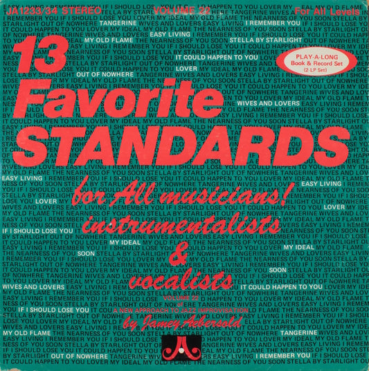 Jamey Aebersold : 13 Favorite Standards (2xLP)