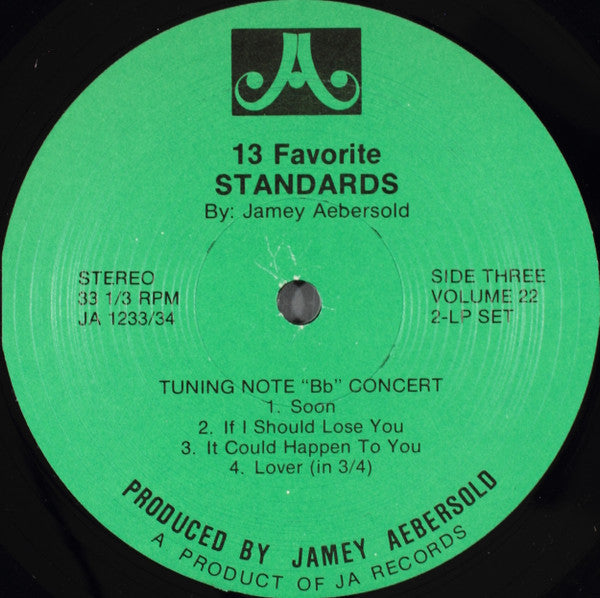 Jamey Aebersold : 13 Favorite Standards (2xLP)