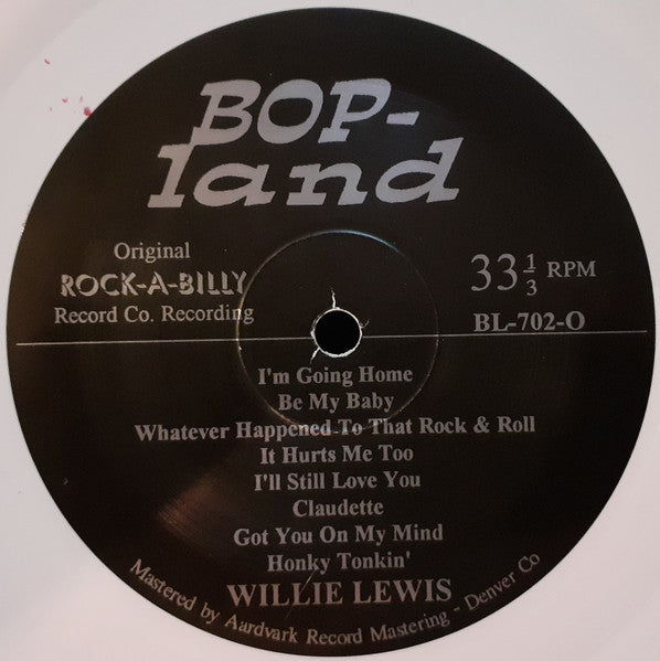 Willie Lewis (5) : The Early, Rare & Wild Side (LP, whi)