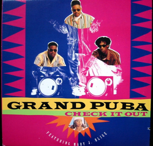 Grand Puba : Check It Out (12", SRC)