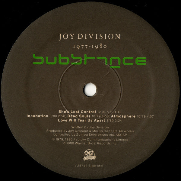 Joy Division : Substance (LP, Comp, Spe)