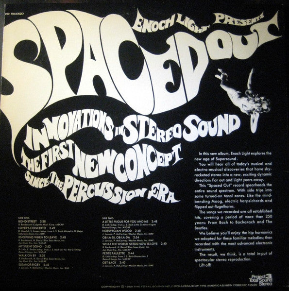 Enoch Light And The Light Brigade : Spaced Out (LP, Quad, Qua)