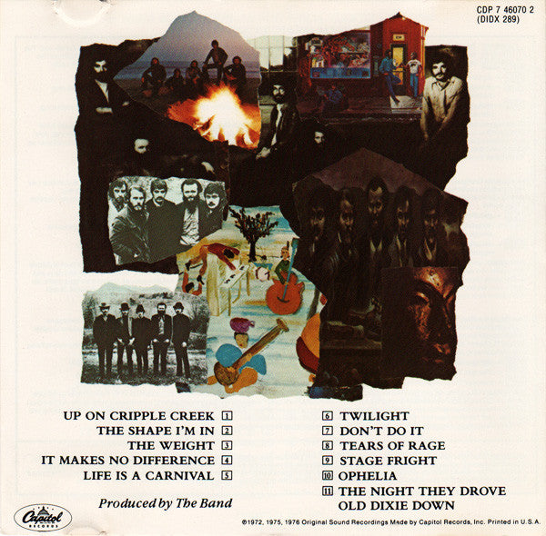 The Band : The Best Of The Band (CD, Comp)