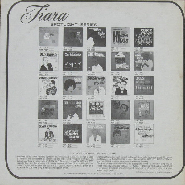 Earl "Fatha" Hines* And Buck Clayton : Spotlight On Earl "Fatha" Hines And Buck Clayton (LP)