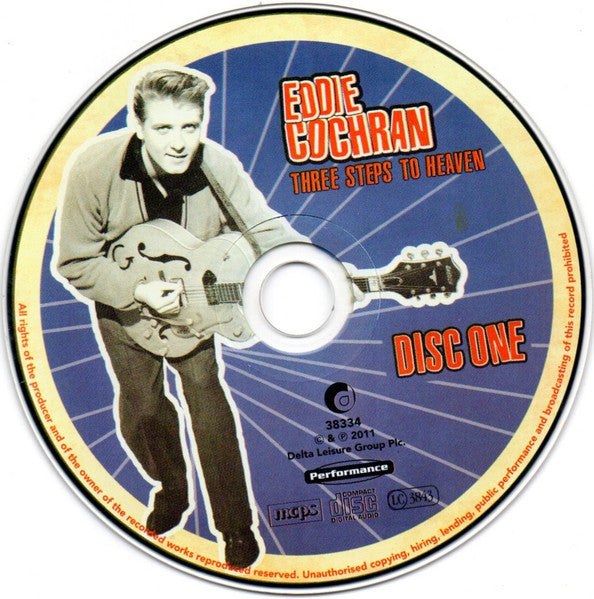 Eddie Cochran : Three Steps To Heaven (The Best Of Eddie Cochran) (2xCD, Comp)