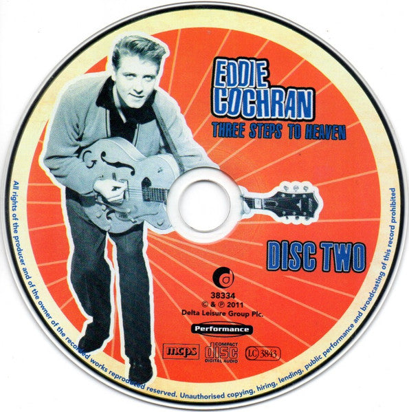 Eddie Cochran : Three Steps To Heaven (The Best Of Eddie Cochran) (2xCD, Comp)