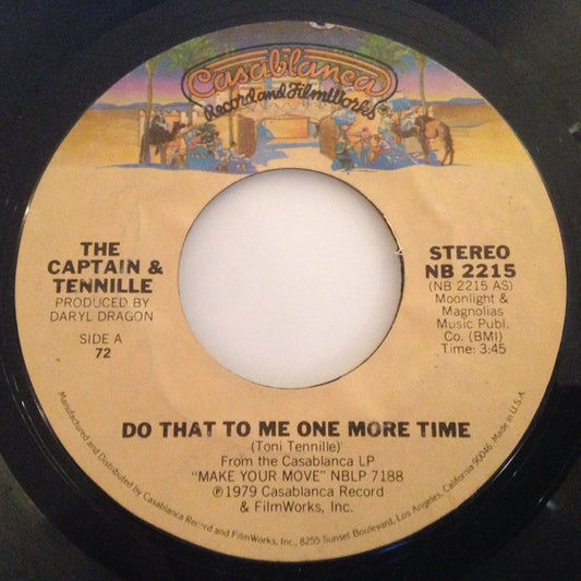 The Captain & Tennille* : Do That To Me One More Time (7", Single, 72 )