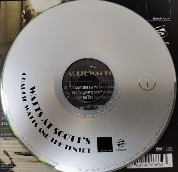 Charlie Watts And The Tentet : Watts At Scott's (2xCD, Album)