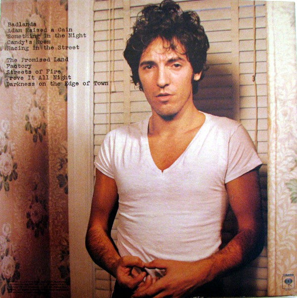 Bruce Springsteen : Darkness On The Edge Of Town (LP, Album, Gol)
