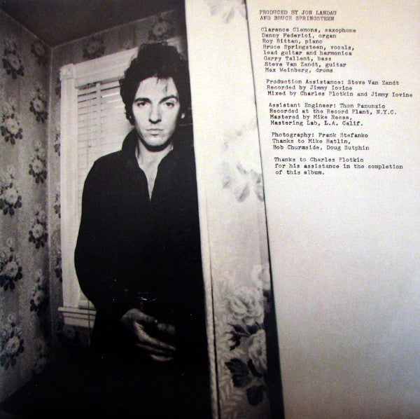 Bruce Springsteen : Darkness On The Edge Of Town (LP, Album, Gol)