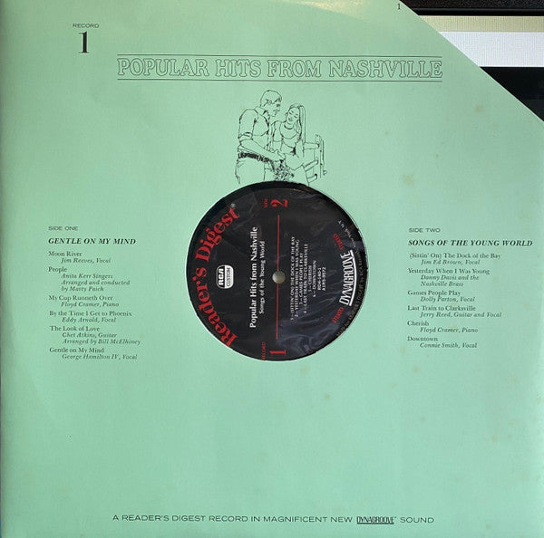 Various : Popular Hits From Nashville. 108 Pop Songs By 25 Great Nashville Stars (9xLP, Album, Comp + Box)