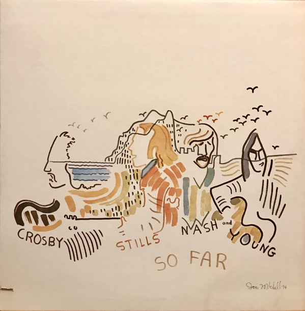 Crosby, Stills, Nash & Young : So Far (LP, Comp)