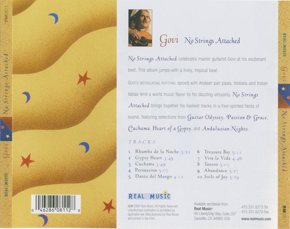 Govi : No Strings Attached: Govi At His Exuberant Best (CD, Comp)