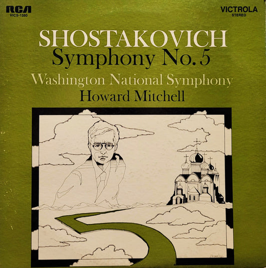 Shostakovich* - Washington National Symphony*, Howard Mitchell : Symphony No. 5 (LP, RE)
