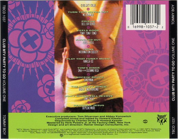 Various : Club MTV Party To Go Volume One (CD, Comp, Mixed)