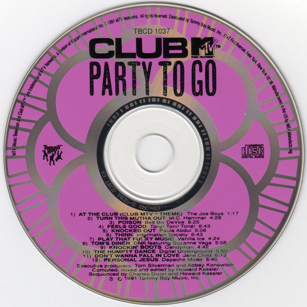 Various : Club MTV Party To Go Volume One (CD, Comp, Mixed)