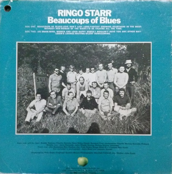 Ringo Starr : Beaucoups Of Blues (LP, Album, Jac)