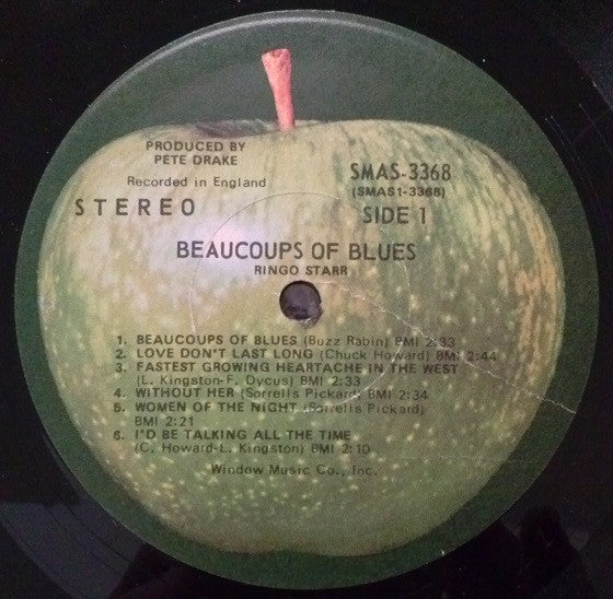 Ringo Starr : Beaucoups Of Blues (LP, Album, Jac)