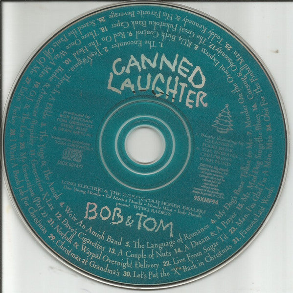 Bob & Tom : Canned Laughter (CD, Album)