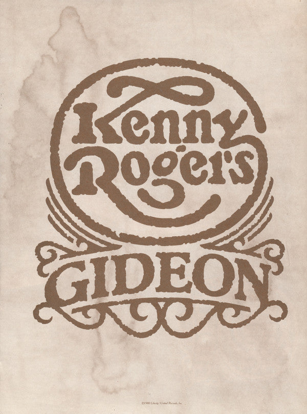 Kenny Rogers : Gideon (LP, Album)