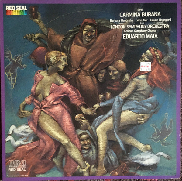 Orff*, Barbara Hendricks, John Aler, Håkan Hagegård, London Symphony Orchestra, London Symphony Chorus, Eduardo Mata : Carmina Burana (LP, Album, RE, Dig)