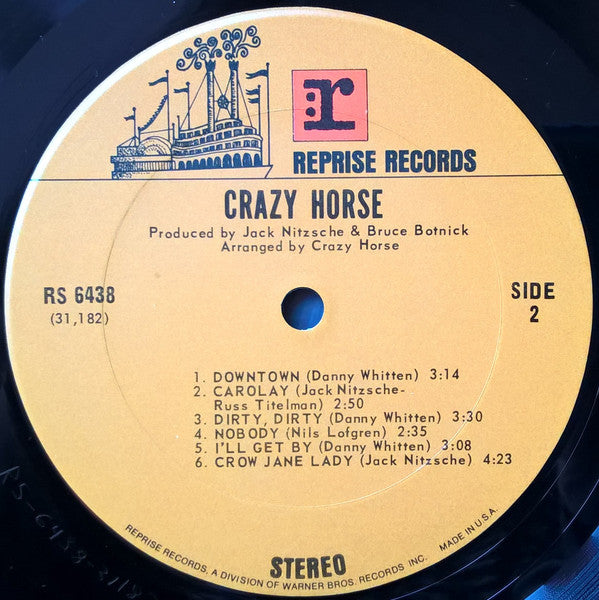 Crazy Horse : Crazy Horse (LP, Album, Ter)