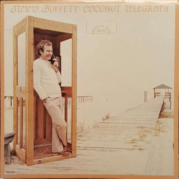 Jimmy Buffett : Coconut Telegraph (LP, Album, RP, Pin)