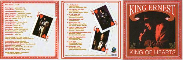 King Ernest : King Of Hearts (CD, Album)