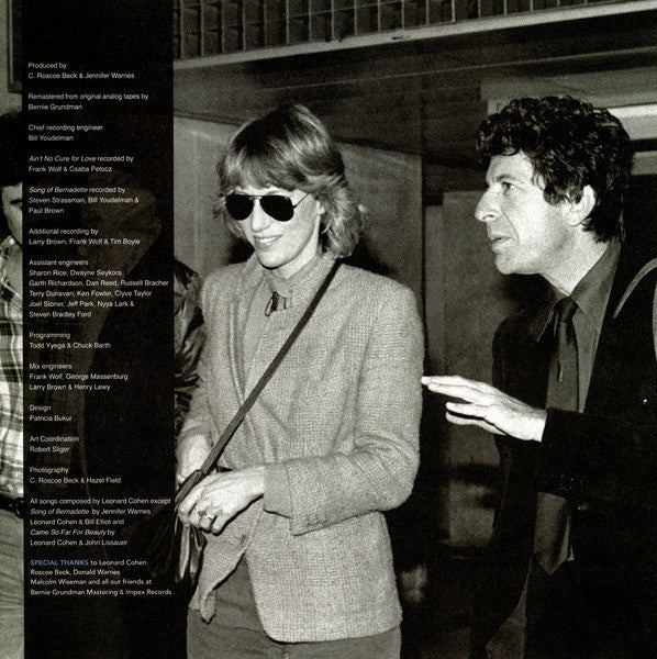 Jennifer Warnes : Famous Blue Raincoat (The Songs Of Leonard Cohen) (LP, Album, RE, RM, 180)