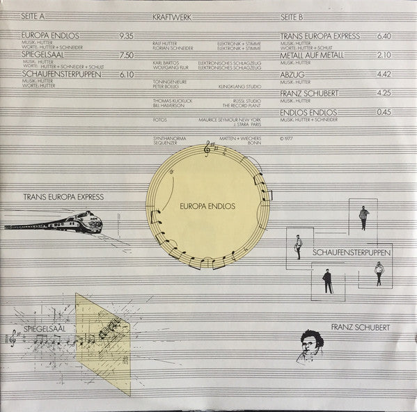 Kraftwerk : Trans Europa Express (LP, Album)