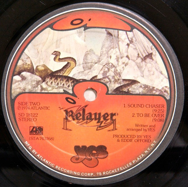 Yes : Relayer (LP, Album, Hub)