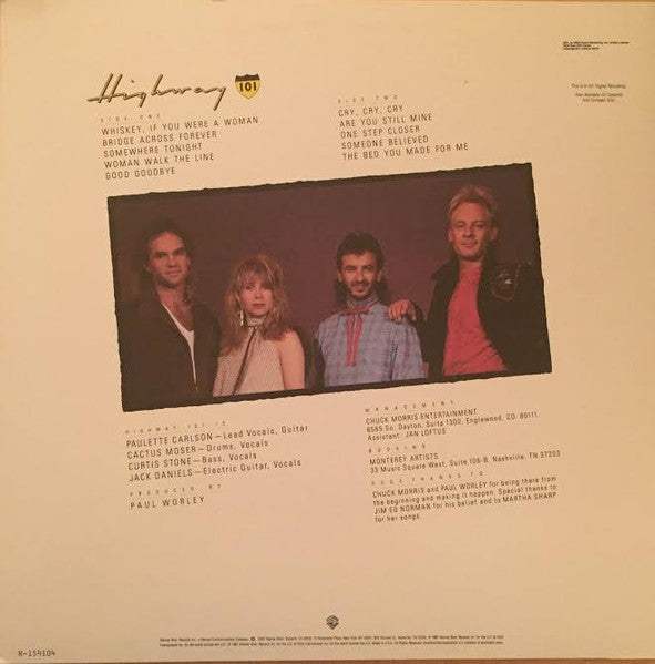 Highway 101 : Highway 101 (LP, Album, Club, BMG)