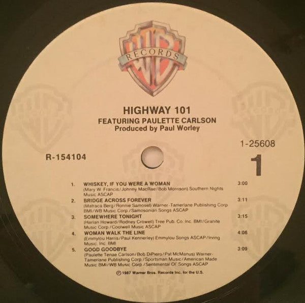 Highway 101 : Highway 101 (LP, Album, Club, BMG)