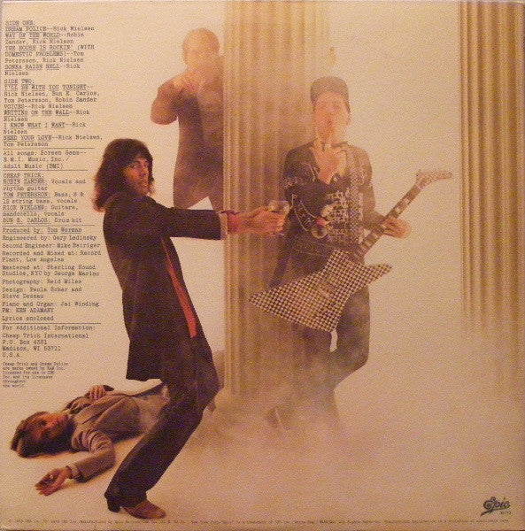 Cheap Trick : Dream Police (LP, Album, Pit)