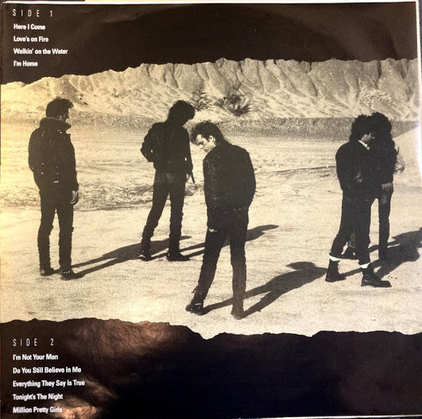 Tommy Conwell And The Young Rumblers : Walkin' On The Water (LP, Album, San)