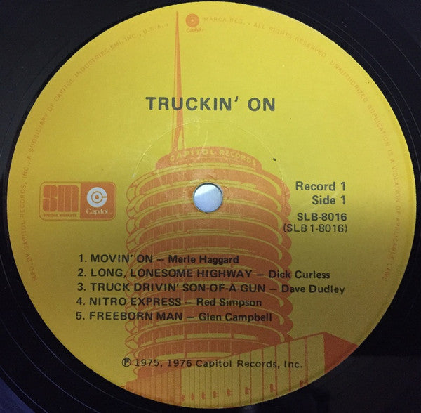 Various : Truckin' On (2xLP, Comp)