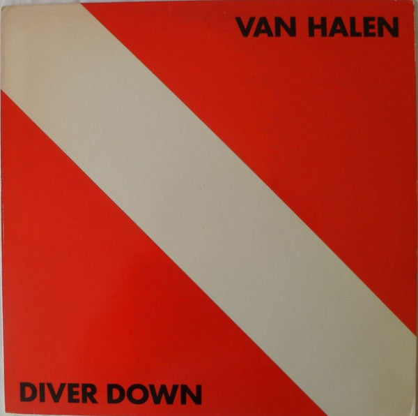 Van Halen : Diver Down (LP, Album, RP, Jac)
