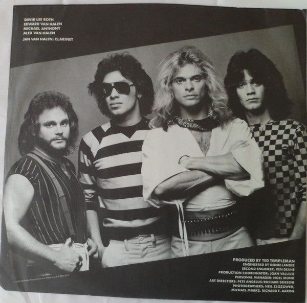 Van Halen : Diver Down (LP, Album, RP, Jac)
