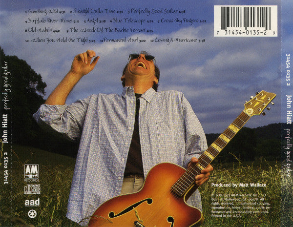 John Hiatt : Perfectly Good Guitar (CD, Album, RE)