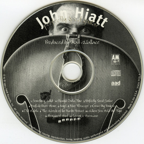 John Hiatt : Perfectly Good Guitar (CD, Album, RE)