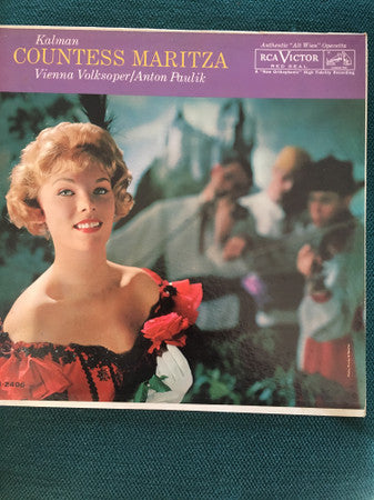 Kalman*, Vienna Volksoper* / Anton Paulik : Countess Maritza (LP, Mono)