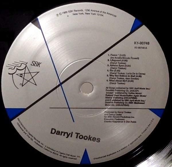 Darryl Tookes : Darryl Tookes (LP, Album)